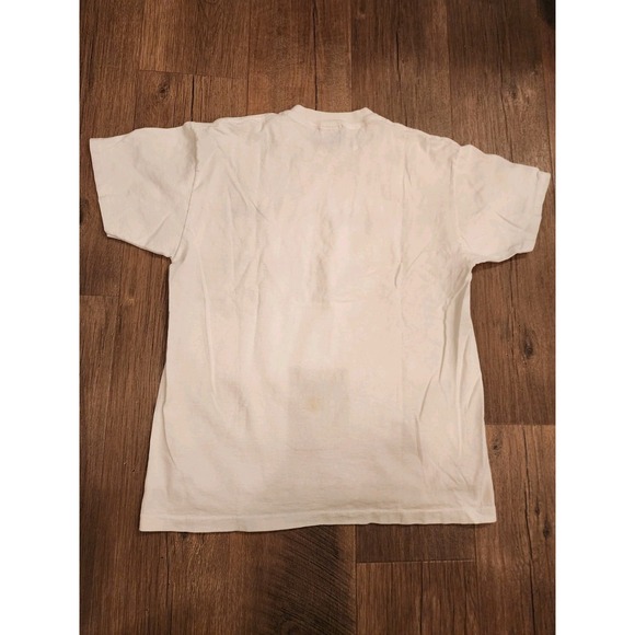 Vtg 90s Single Stitch Quit Quitting Overworked Underpaid Fed-Up Tired Tshirt - Picture 10 of 11